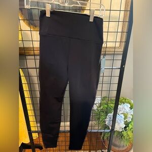 Lanston Sport Black High-Waisted Leggings